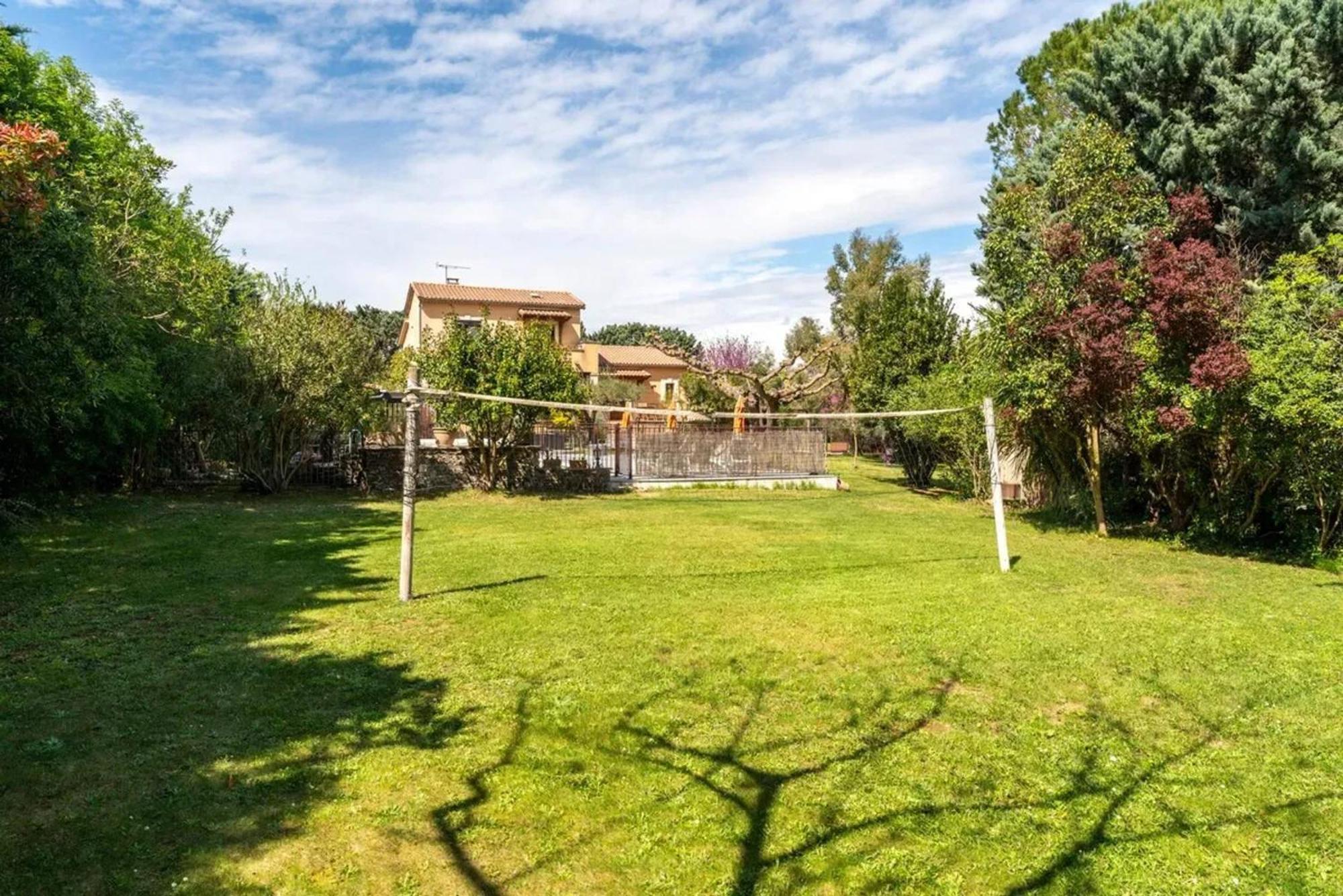 Villa Spacieuse A Vezenobres Avec Piscine Privee Exterior foto